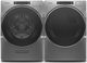 Whirlpool® Chrome Shadow Front Load Washer & Electric Dryer Laundry Pair-0
