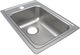 Elkay Lustertone® Classic Lustrous Satin 15" x 22" x 5-1/2" 3-Hole Single Bowl Drop-In ADA Sink-0