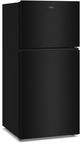 Whirlpool® 30" 19.3 Cu. Ft. Black Top Freezer Refrigerator with Total Coverage Cooling-2