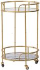 A & B Home Gold Layer Iron Cart-0