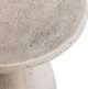 Classic Home Collins Light Gray 16" Outdoor Concrete Accent Table-3