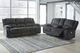 Signature Design by Ashley® Draycoll 2-Piece Slate Living Room Set-4