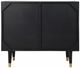 Sagebrook Home Norte Black Chest-3