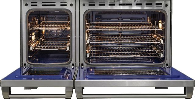Wolf® 48" Stainless Steel Pro Style Dual Fuel Range and Infrared Griddle-1