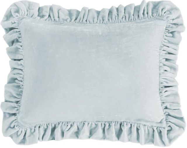 HiEnd Accents Stella Icy Blue Pillow-0