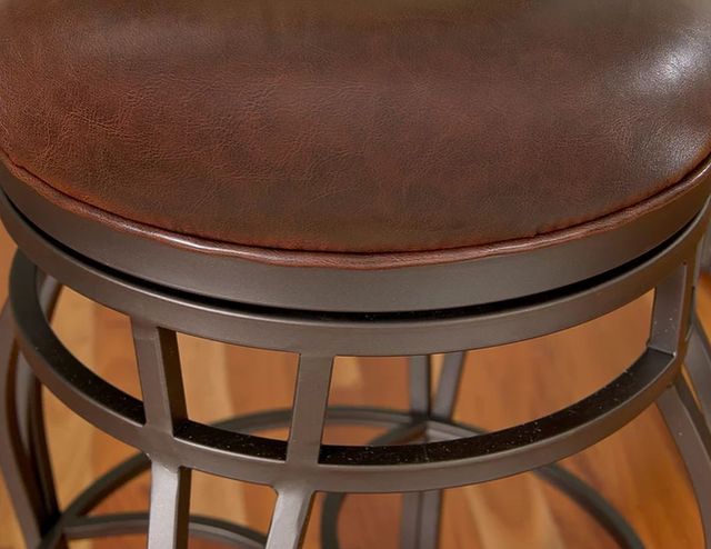 American Heritage Billiards Bella Pepper Backless Bar Stool-3
