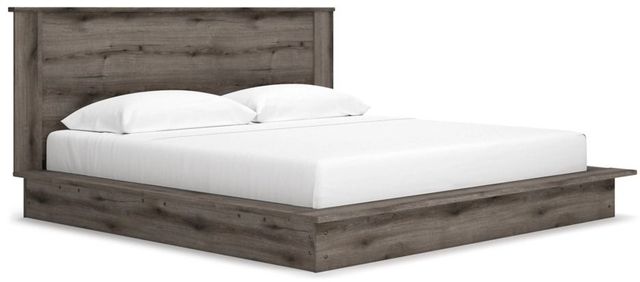 Signature Design by Ashley® Stachelli Dry Gray King Panel Bed-0
