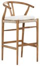 Four Hands Muestra Bar Stool with Cushion-0
