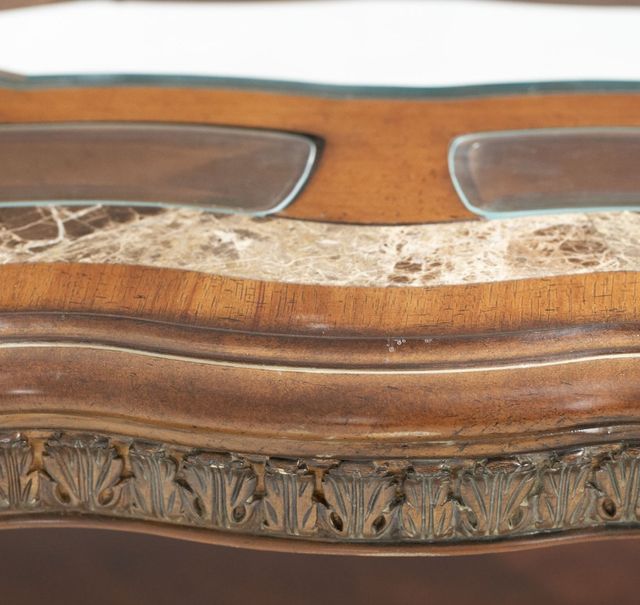 Michael Amini® Villa Valencia Classic Chestnut Cocktail Table-3