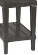 England Furniture Oliver Black Rectangular Chairside Table-1