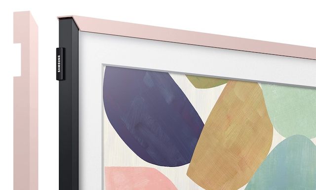 Samsung The Frame 32" Natural Pink Customizable Bezel-1