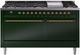 Ilve® Nostalgie II Series 60" Emerald Green Pro Style Dual Fuel Range-0