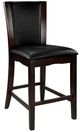 Homelegance® Daisy Dark Brown/Espresso Counter Height Chair-0