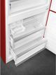 Smeg Portofino 28 in. 18.0 Cu. Ft. Red Bottom Freezer Refrigerator-4