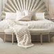 Michael Amini® Fantosini Silver Mist Bed Bench-1