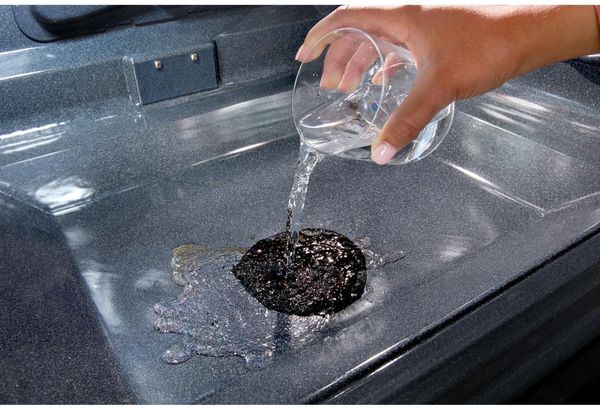 Slide-in range with convection cooking