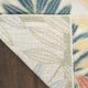 Nourison Home™ Aloha Ivory Rose 5'x8' Style 1 Area Rug-2