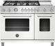 Bertazzoni Master Series 48" Matte White Free Standing Gas Range-0