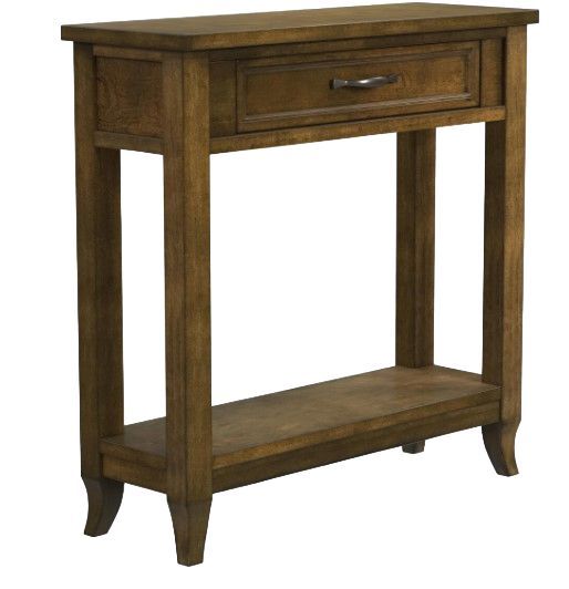 Null Furniture Salem Brown Small Console Table-0