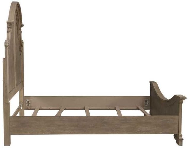 Liberty Furniture Magnolia Manor Weathered Bisque California King Panel Bed-3