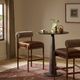 Four Hands Jazelle Havana Brown/Taupe Shearling Bar Stool-1