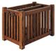 Fusion Designs Customizable Bungalow Mission Magazine Rack-0