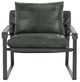 Classic Home Morgan Forest Green Accent Chair-2