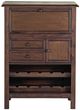 Bernards Brown Wine Cabinet-2