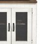 Million Dollar Frosted White Pier Cabinet-1