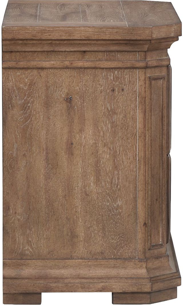 Magnussen Home® Adler Court Florentine Walnut Drawer Nightstand-3