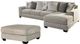 Benchcraft® Ardsley 2-Piece Pewter Living Room Set-0