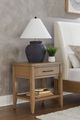 aspenhome® Olivia Sunkissed Beige 1-Drawer Nightstand-1