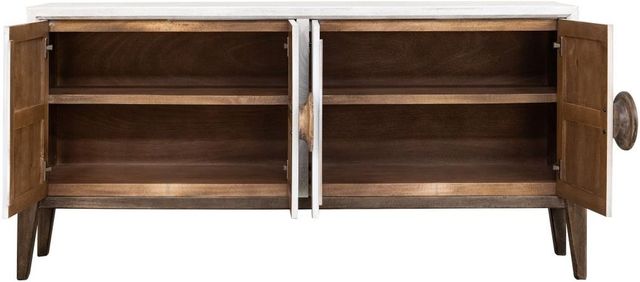 International Furniture Direct Moka White Console-3