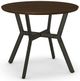 Amisco Customizable Norcross 30" Solid Ash Round Table with a 36" Diameter Tabletop-0