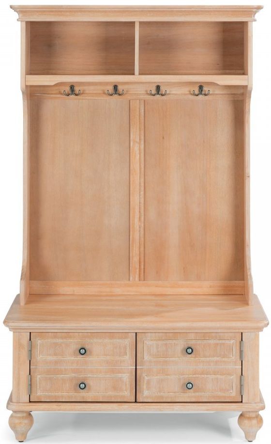 homestyles® Cambridge Whitewash Hall Tree-0