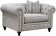 England Furniture Customizable Rondell Fabric Chair with Nailhead Trim-0