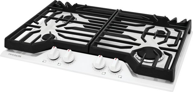 Frigidaire® 30" White Gas Cooktop-3