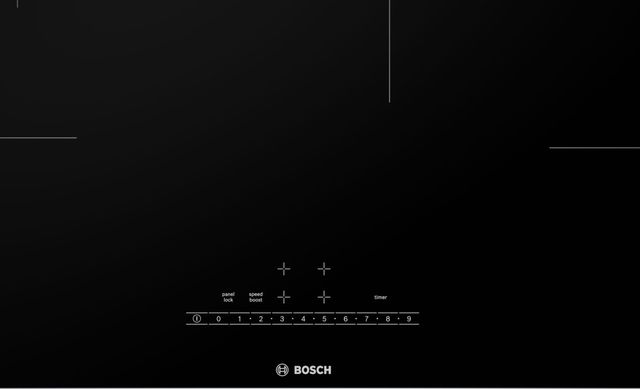 Bosch® 500 Series 30" Black Induction Cooktop-6