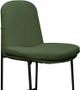 International Furniture Direct America Olive Green Upholstered Counter Stool-1