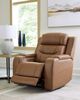 Signature Design by Ashley® Knightington Caramel Power Recliner with Audio Seating-5