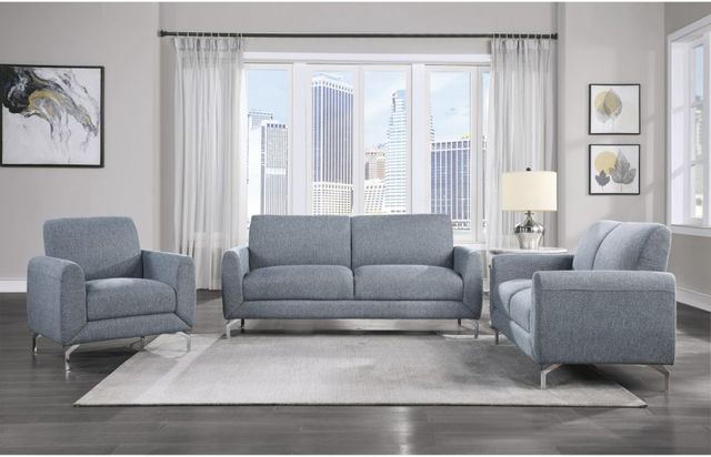 Homelegance® Venture Blue Chair-3