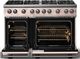 Viking® 5 Series 48" Blush Pro Style Gas (LP) Range with Polished Chrome Trim-1