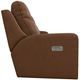 La-Z-Boy® Emmons Oak Leather Power Reclining Loveseat with Console and Headrest-2