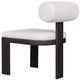 Uttermost® Uttermost® Bolster Oyster White Aluminum Indoor-Outdoor Dining Chair with Cushion-5