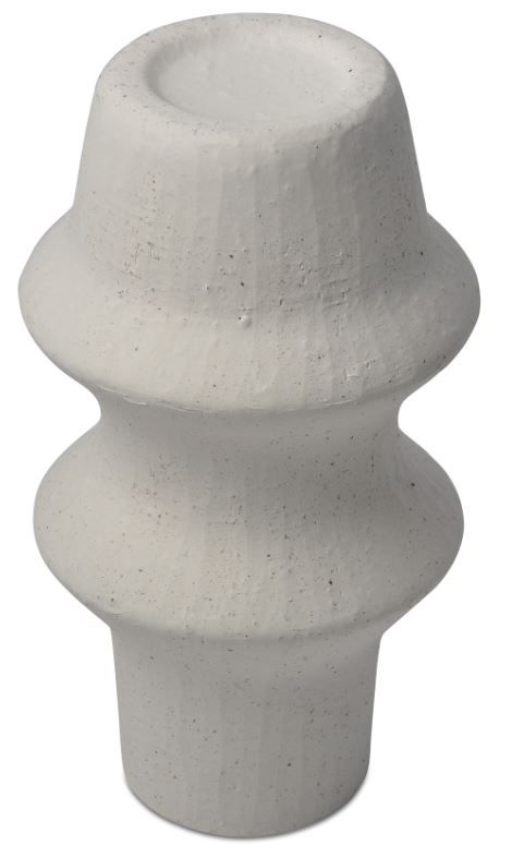 Moe's Home Collection Lacy White Vase-4
