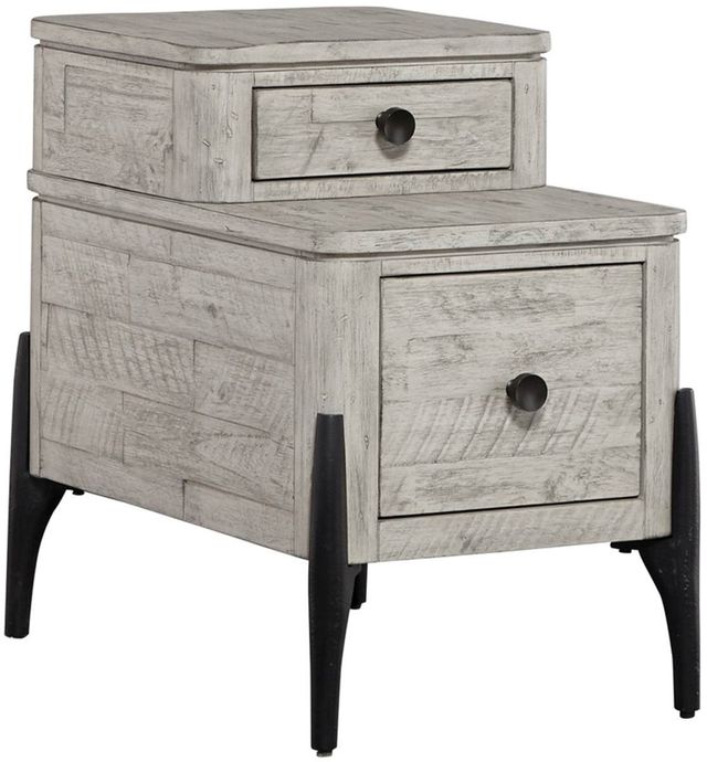 aspenhome® Zane Parchment Chairside Table-0