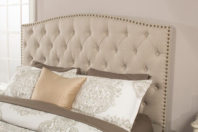 HH2 Home Lila Linen Sandstone Queen Headboard-1
