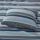Olliix by True North by Sleep Philosophy Cozy Flannel Blue Fair Isle Queen 100% Cotton Printed Sheet Set-3