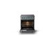 Viking® 5 Series 30" Novembery Sky Pro Style Induction Range with Polished Chrome Trim-1