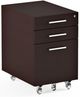 BDI Sequel® 6007-2 Mobile File Cabinet-Espresso Stained Oak-0